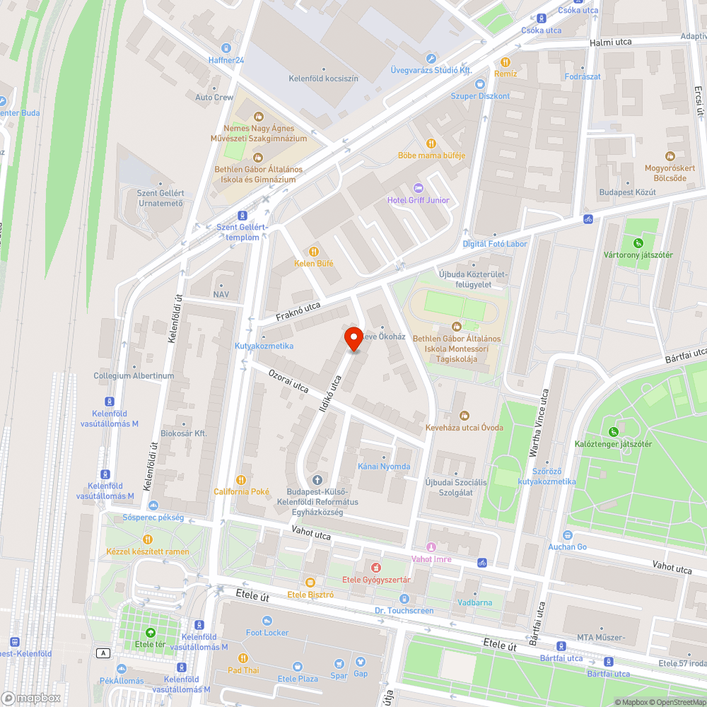 A járda helyreállítása nem megfelelő bejelentés helye