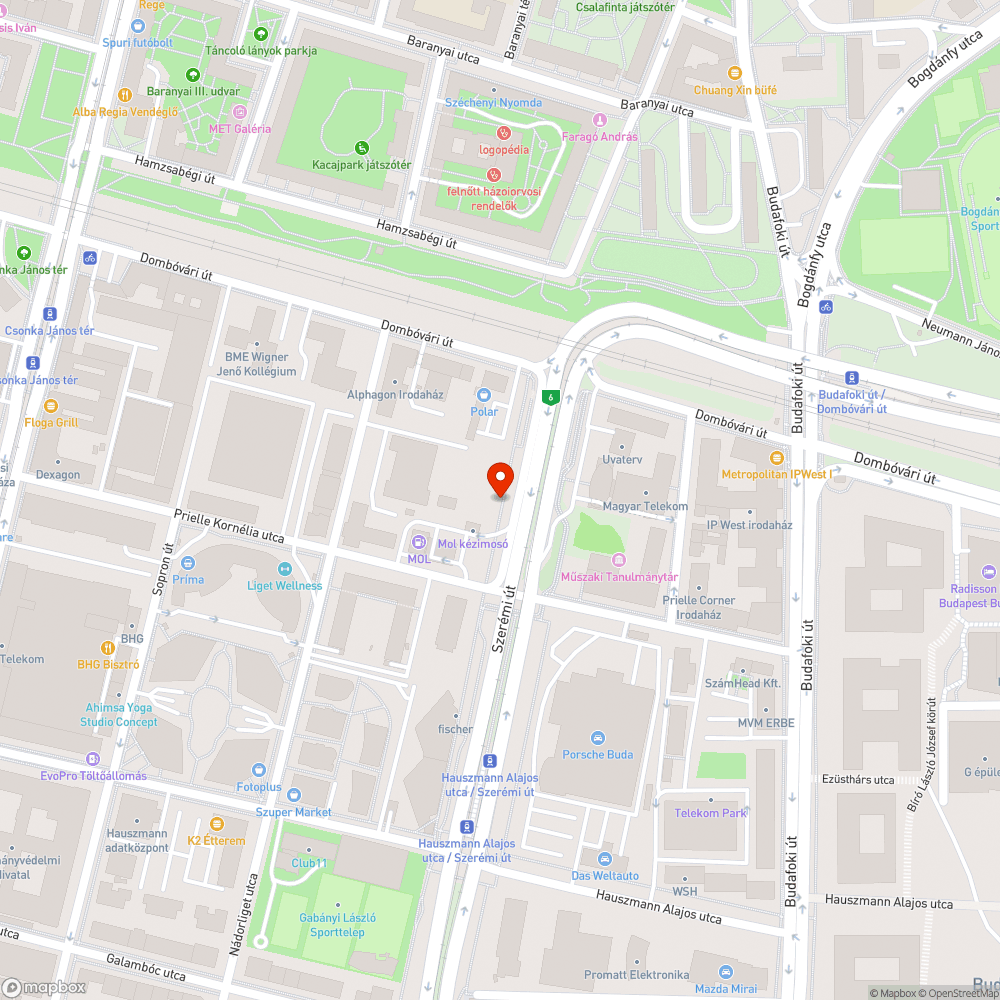 Szemét a zöldben bejelentés helye