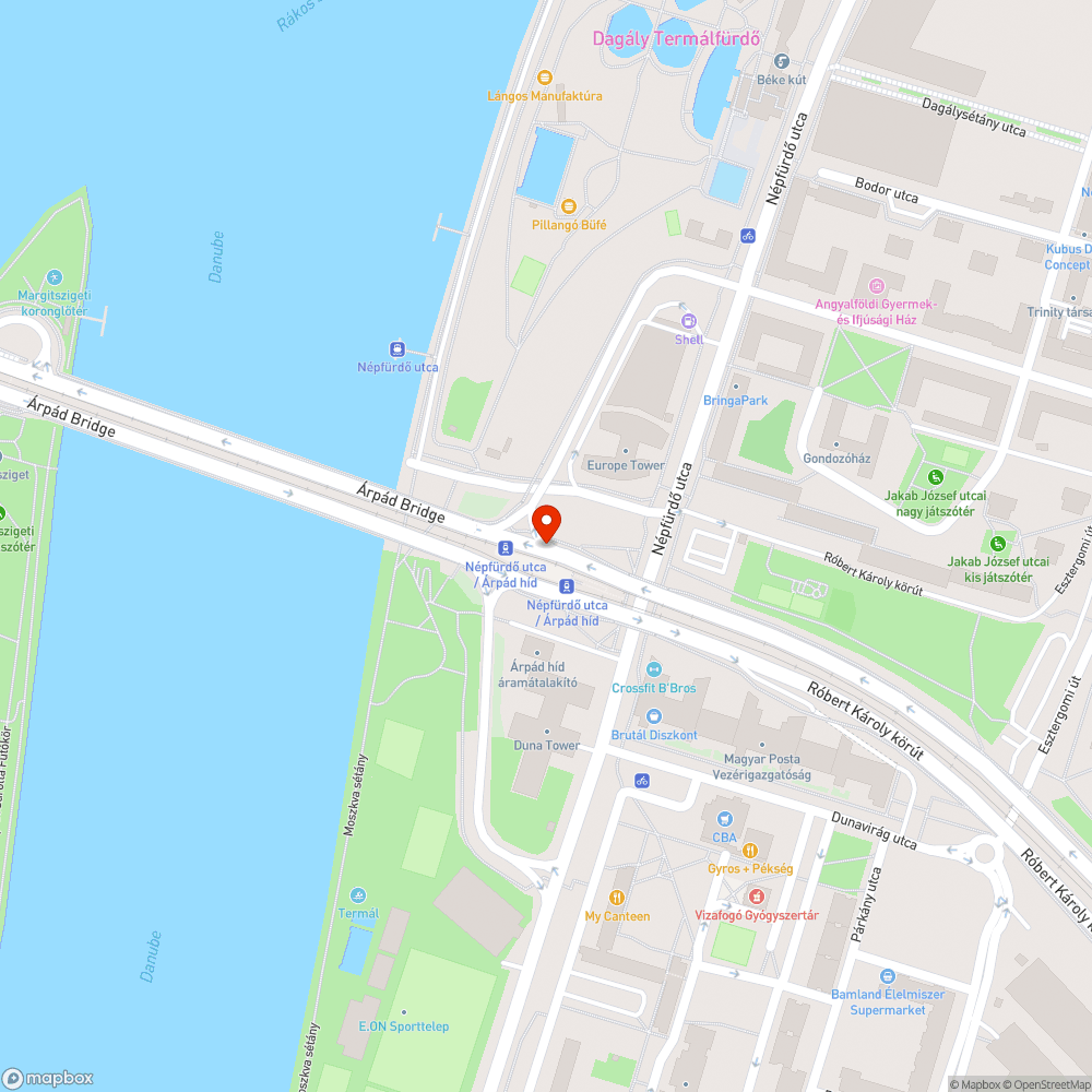 Graffiti bejelentés helye