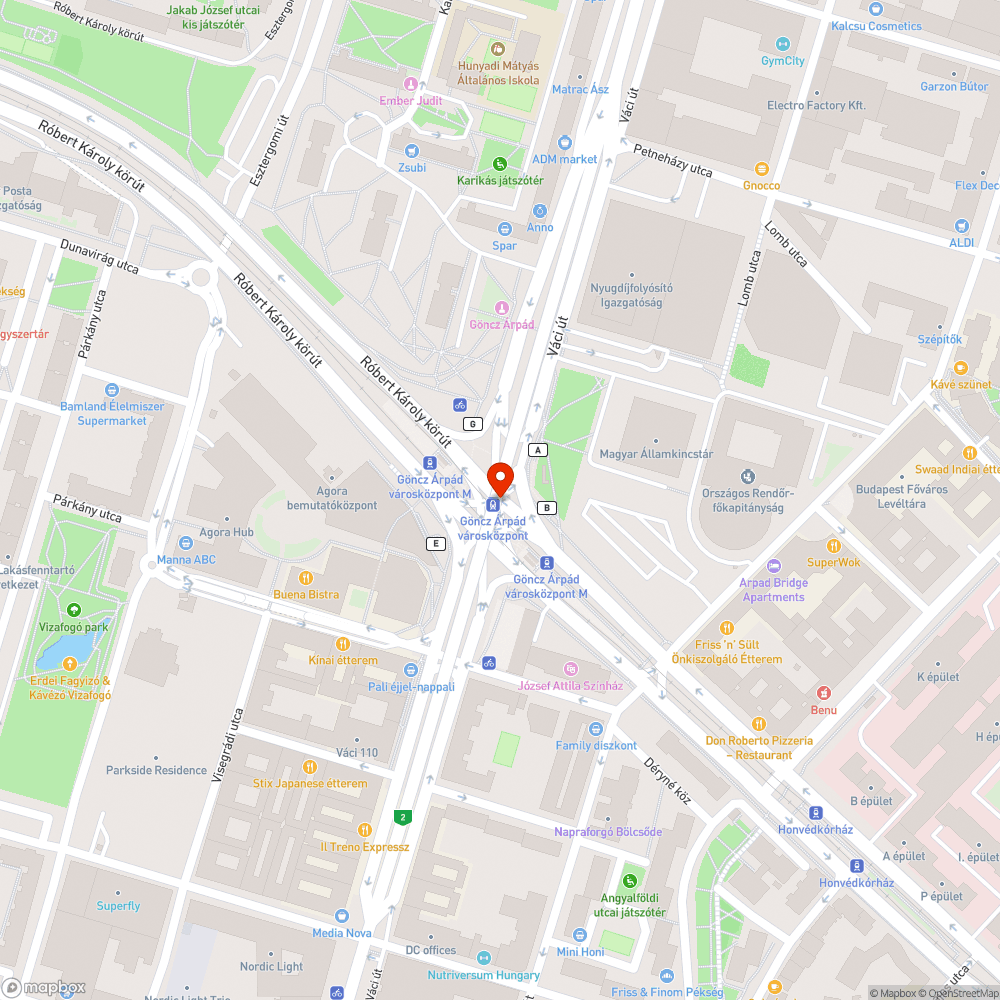 Kiégett neonok bejelentés helye