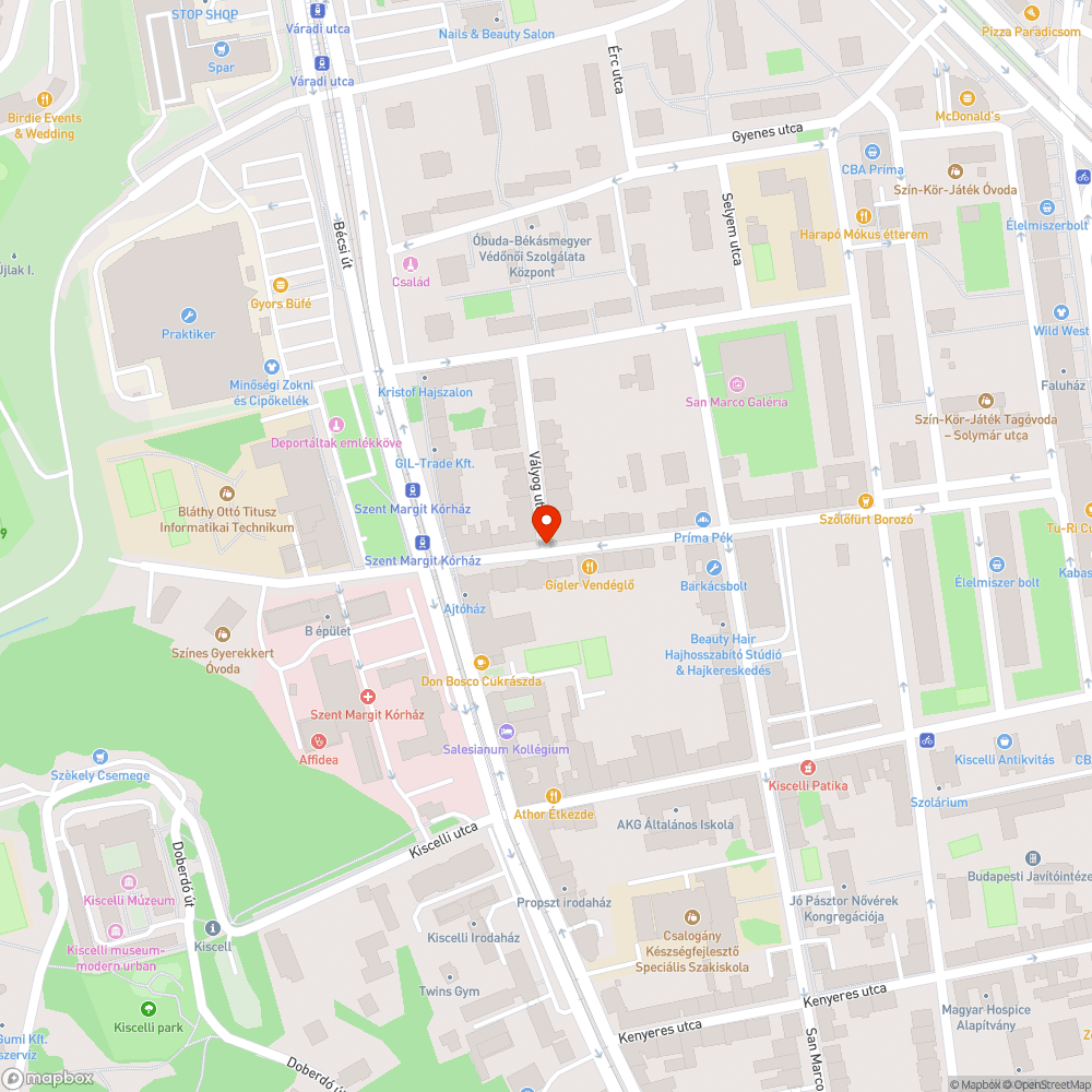 Olvashatatlan utcanévtáblák bejelentés helye