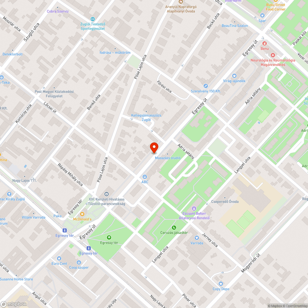 Eldugult csatorna bejelentés helye