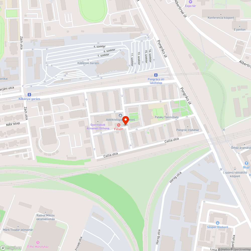 Üreg miatt beszakad aszfalt bejelentés helye