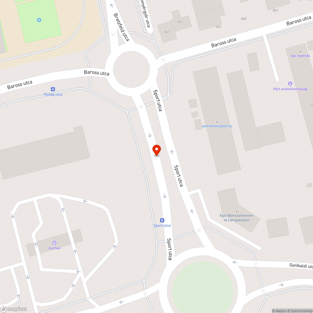 A sáv 3/4-ét betakaró bemélyedés az úton! bejelentés helye