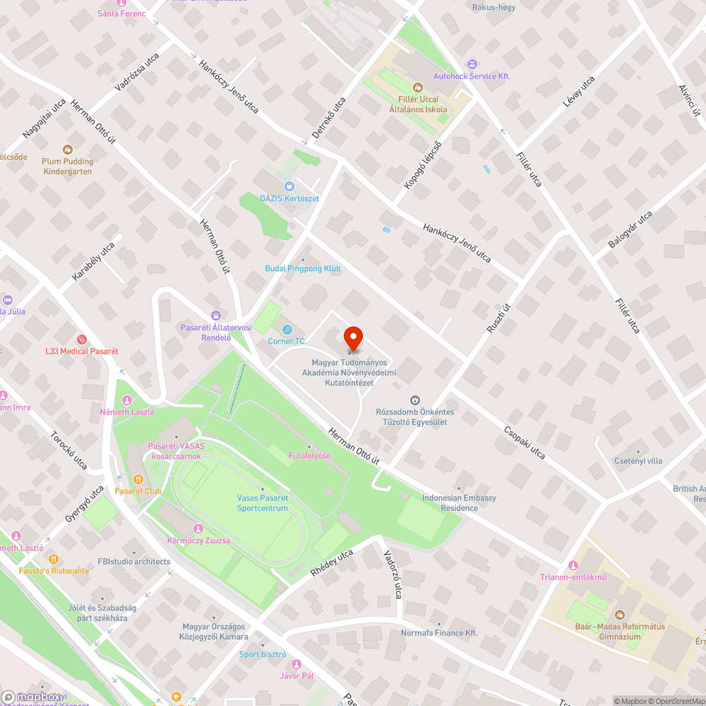 Balesetveszélyes nyílás bejelentés helye