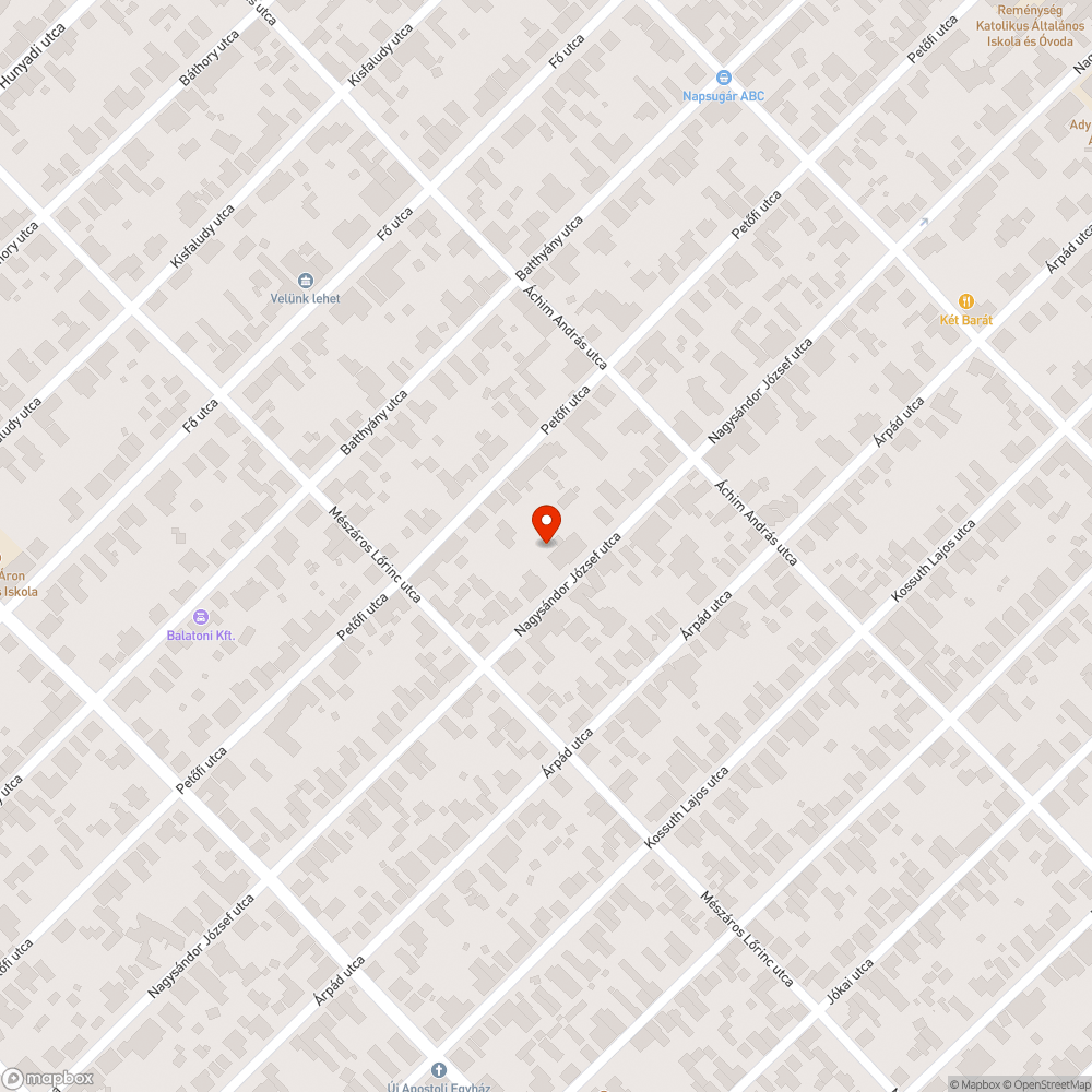 Elfelejtett autó bejelentés helye