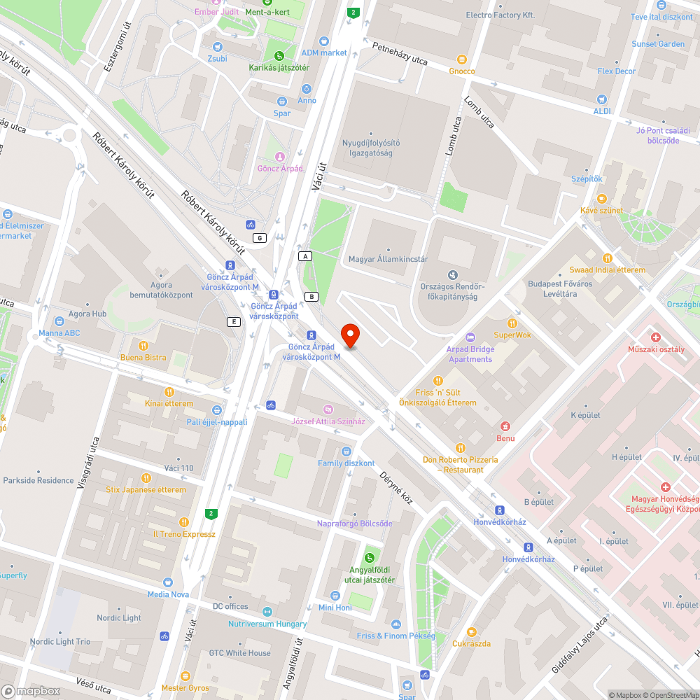 Hiányzó szemetes bejelentés helye