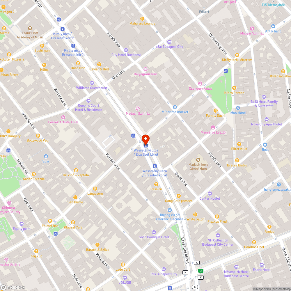 Megrongált tábla bejelentés helye