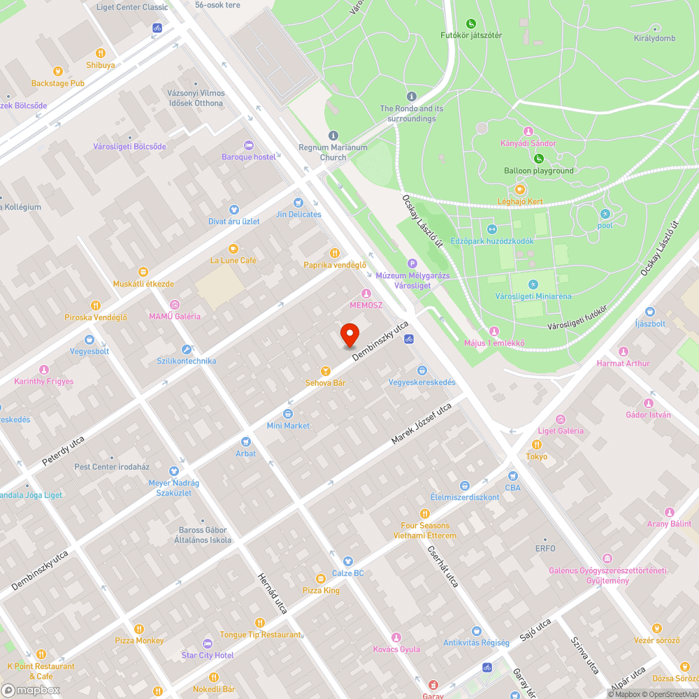 Széteső, üres szegélyek bejelentés helye