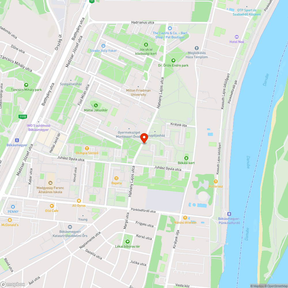 Szemétlerakó bejelentés helye