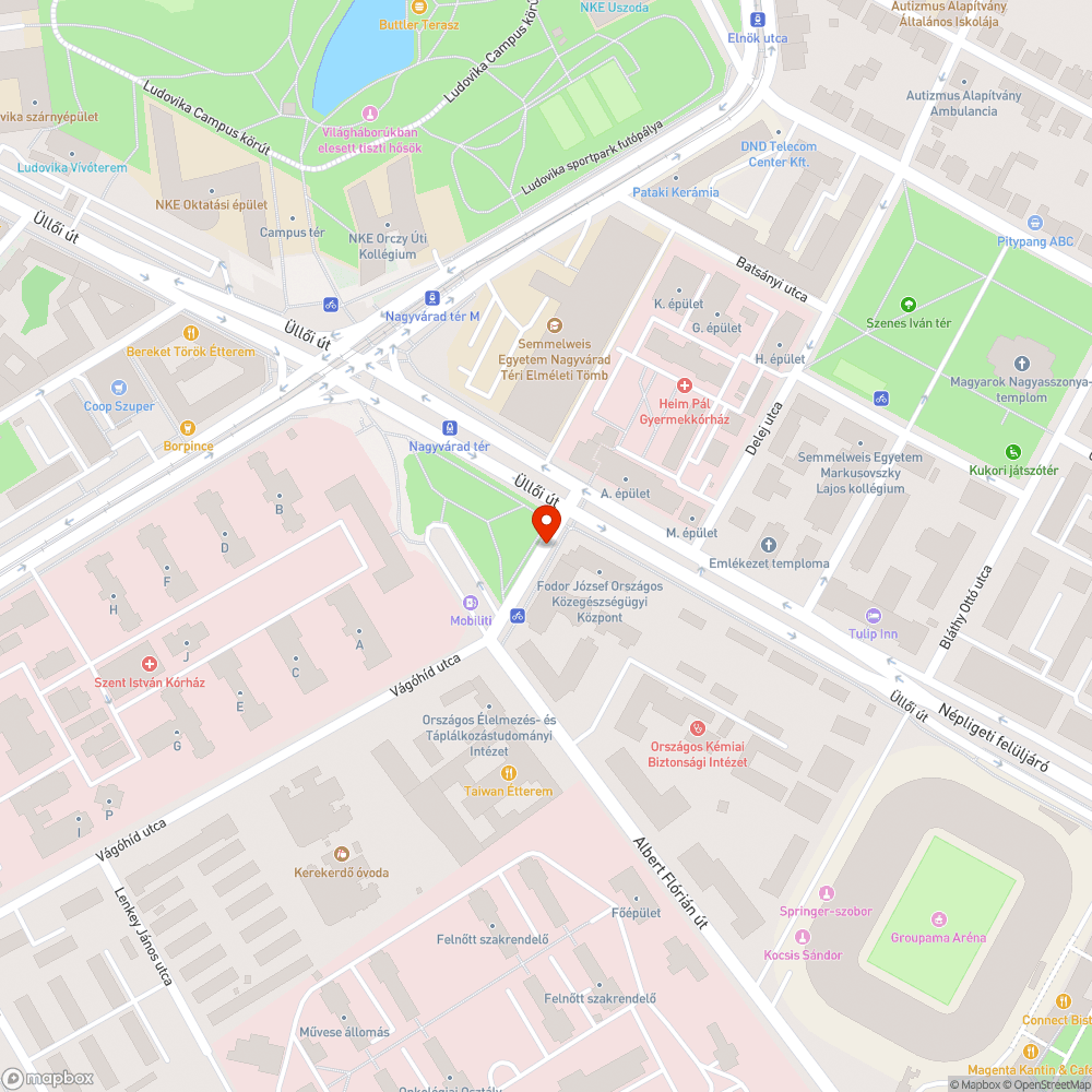 Kaotikus útburkolati felfestések bejelentés helye