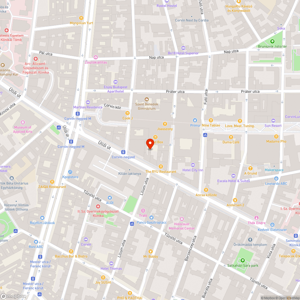 Botlásveszély bejelentés helye