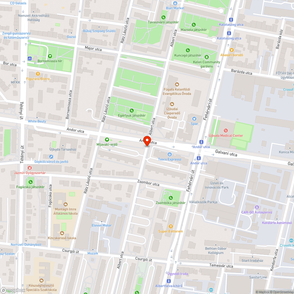 Nem világít bejelentés helye