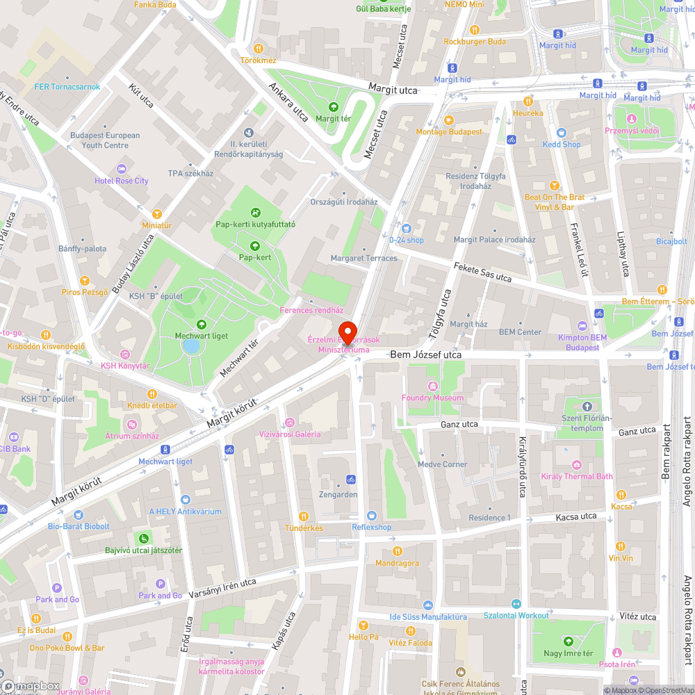 Zebra bejelentés helye