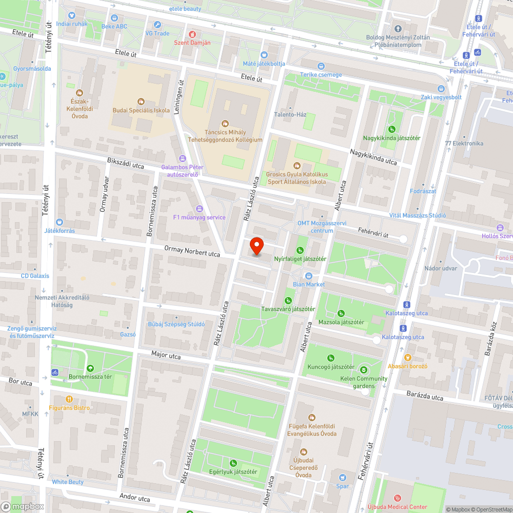 Veszélyes fa bejelentés helye