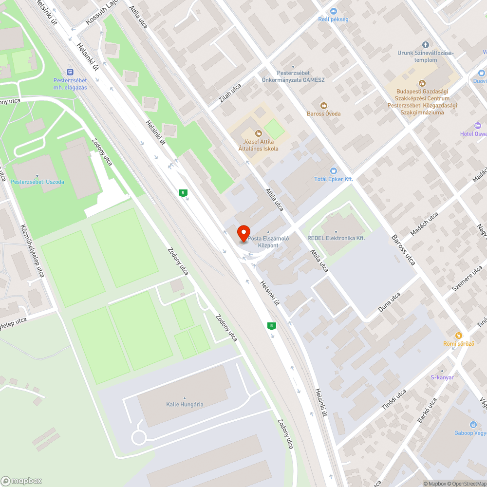 Illegális szemét lerakás bejelentés helye