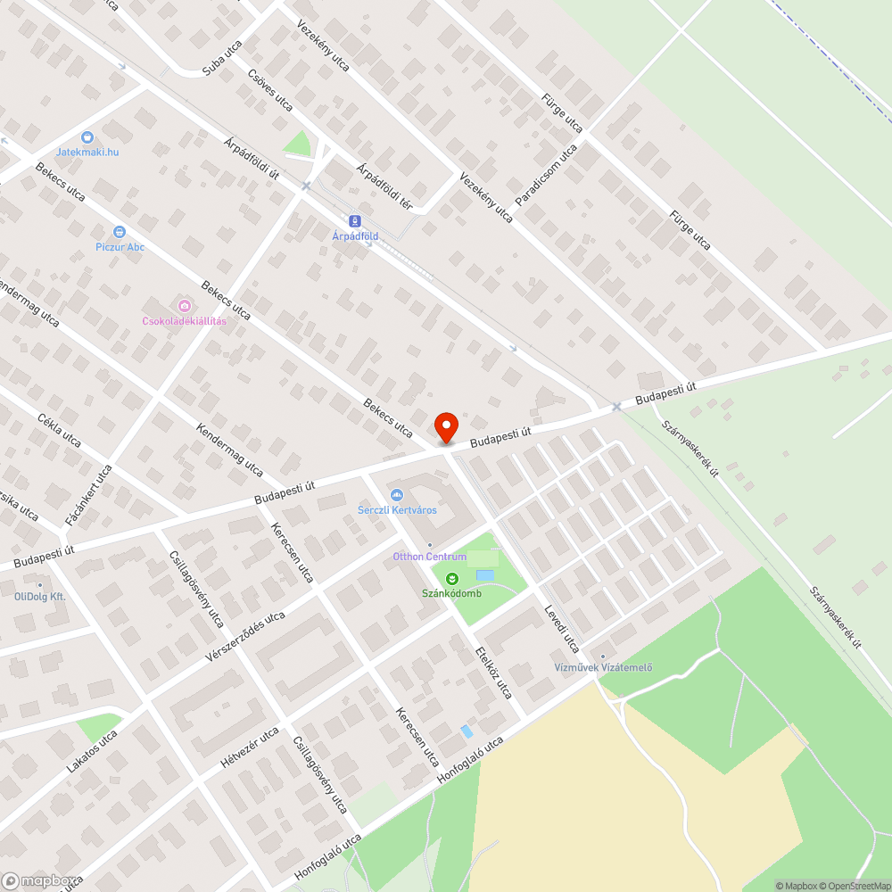 Hiányzó közvilágítás bejelentés helye