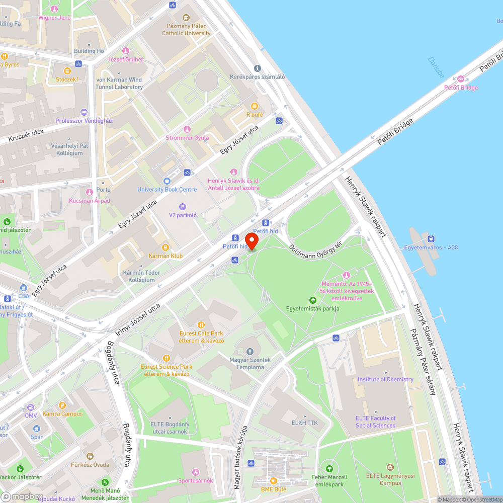 Lekopott gyalogátkelő a kerékpárúton bejelentés helye