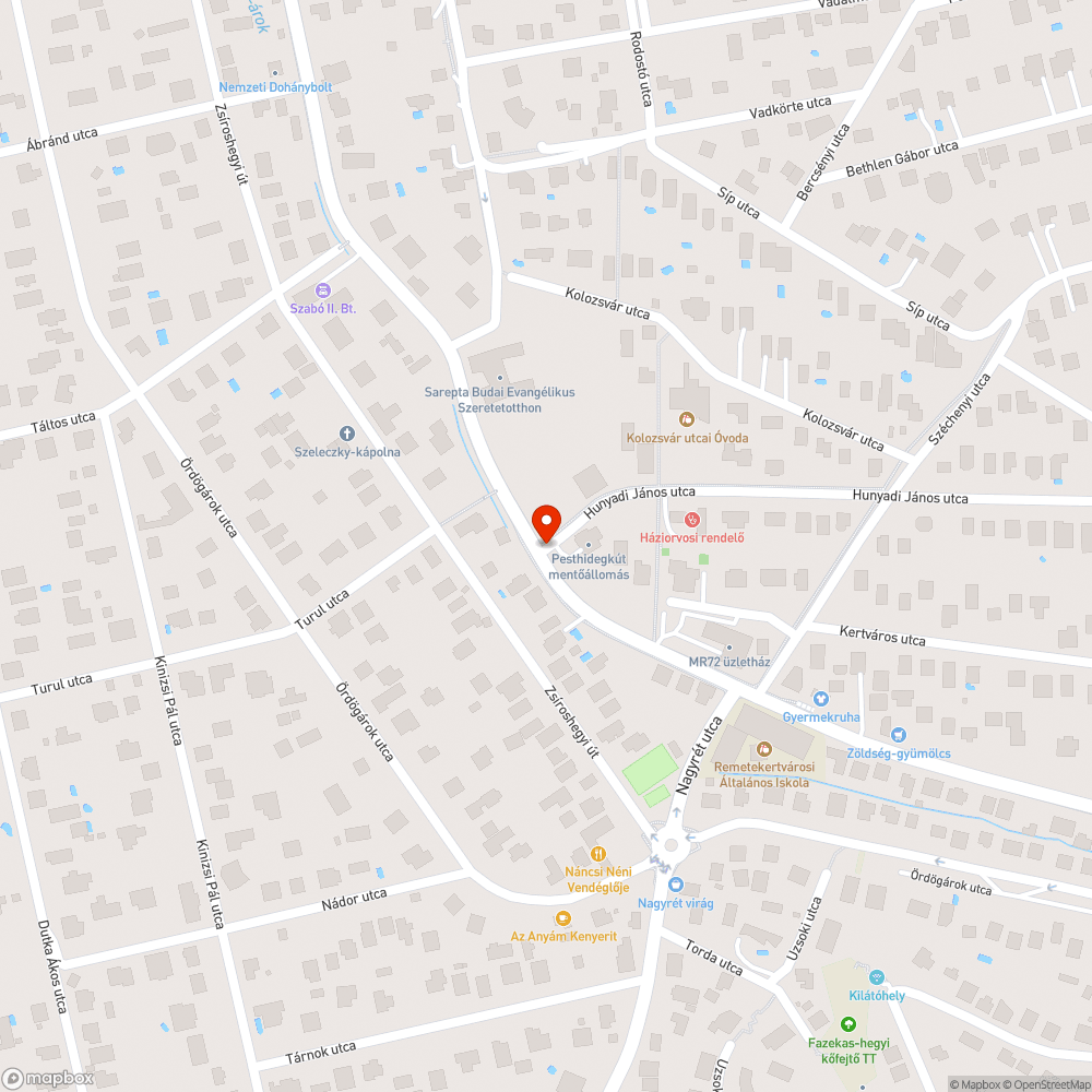 Hiányzó tükör bejelentés helye