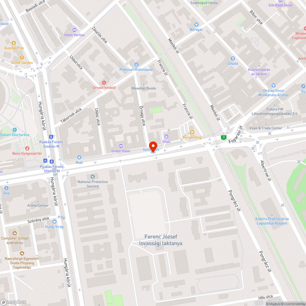 Balkáni sáv bejelentés helye