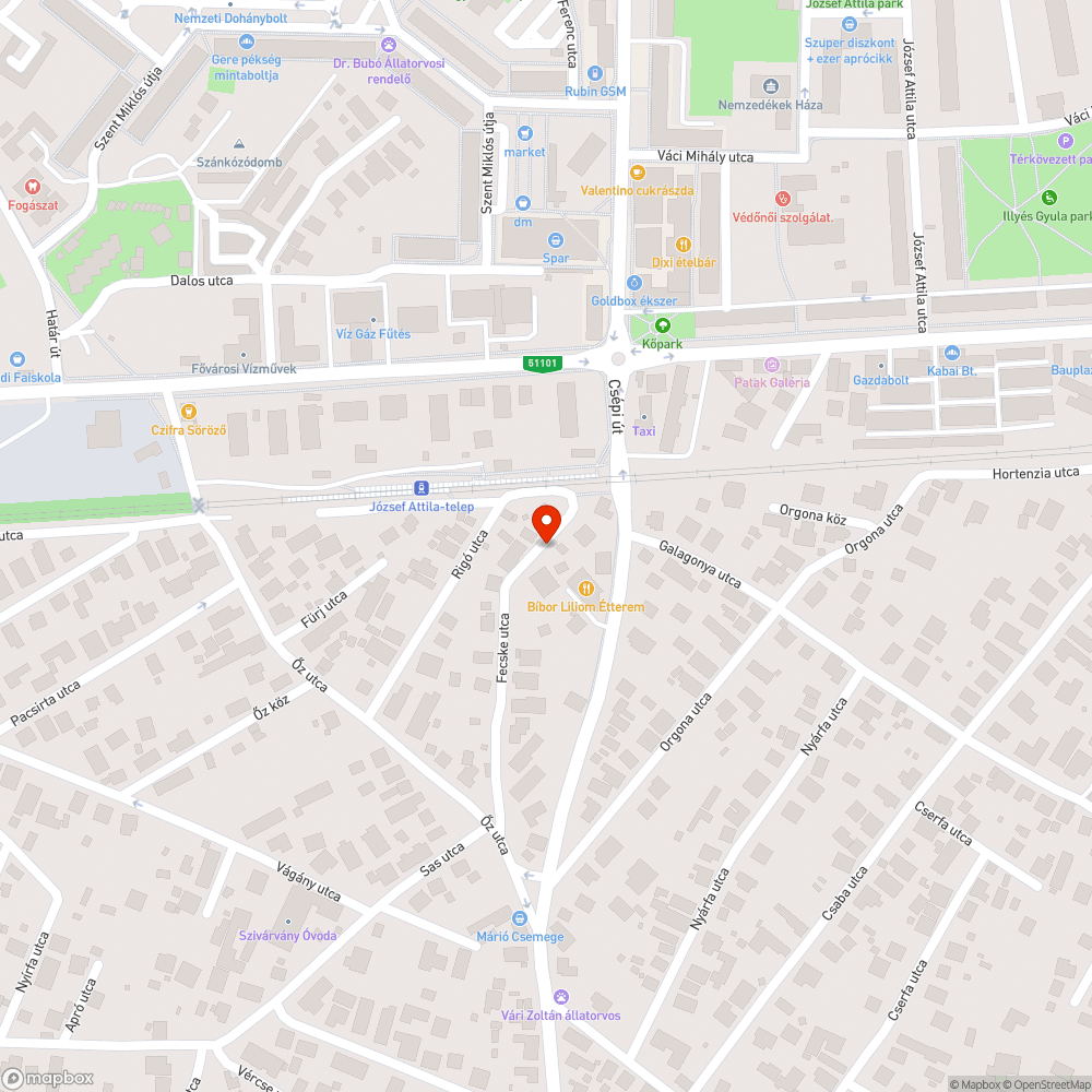 Levágott ágak bejelentés helye