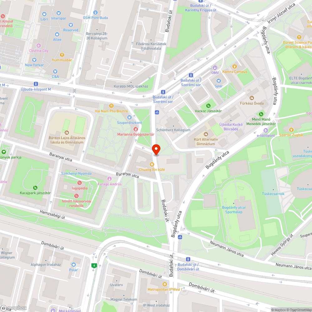 Elhagyott tilosban bejelentés helye