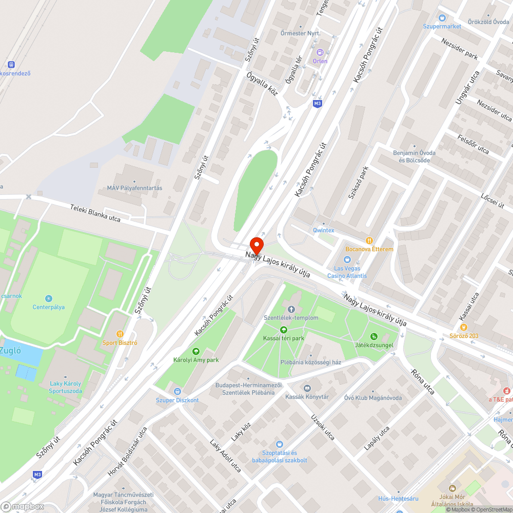 Balesetveszély bejelentés helye