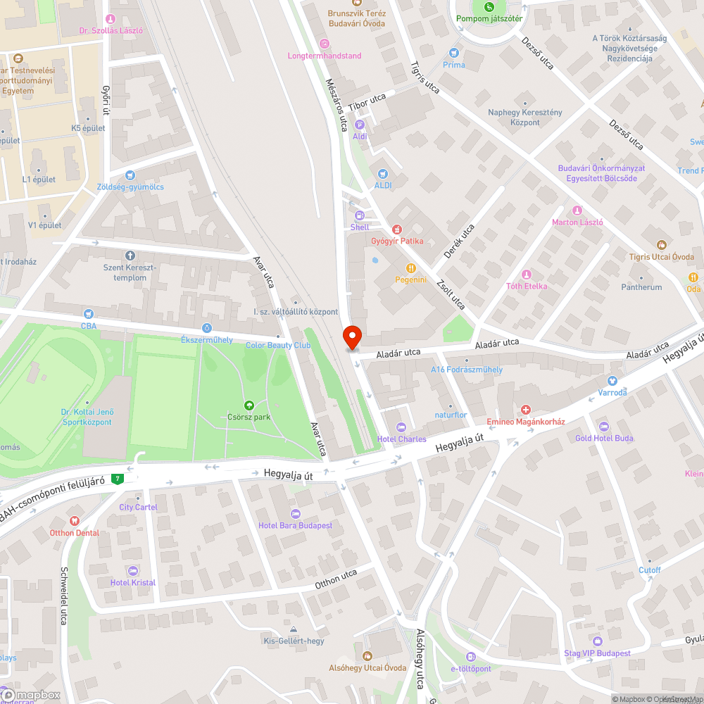 Elhagyott Golf bejelentés helye