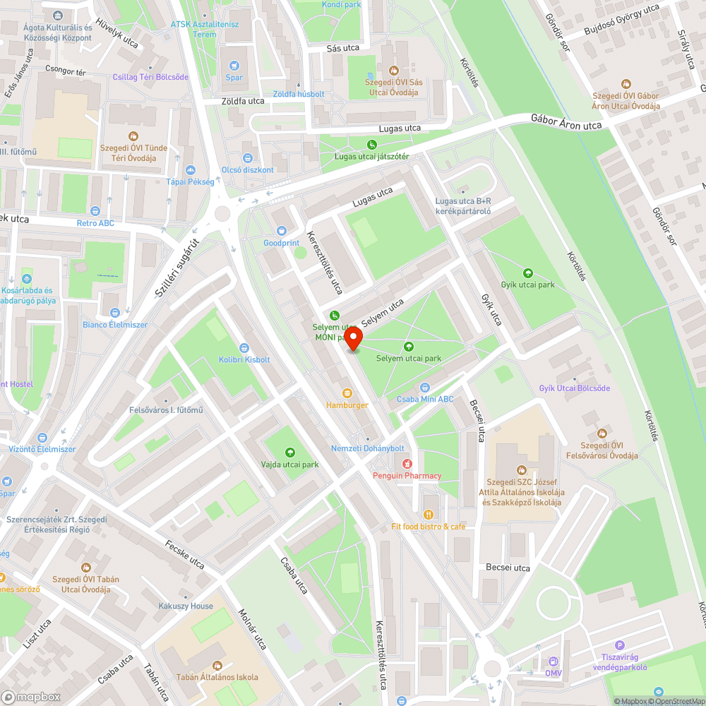 Helyet foglal bejelentés helye