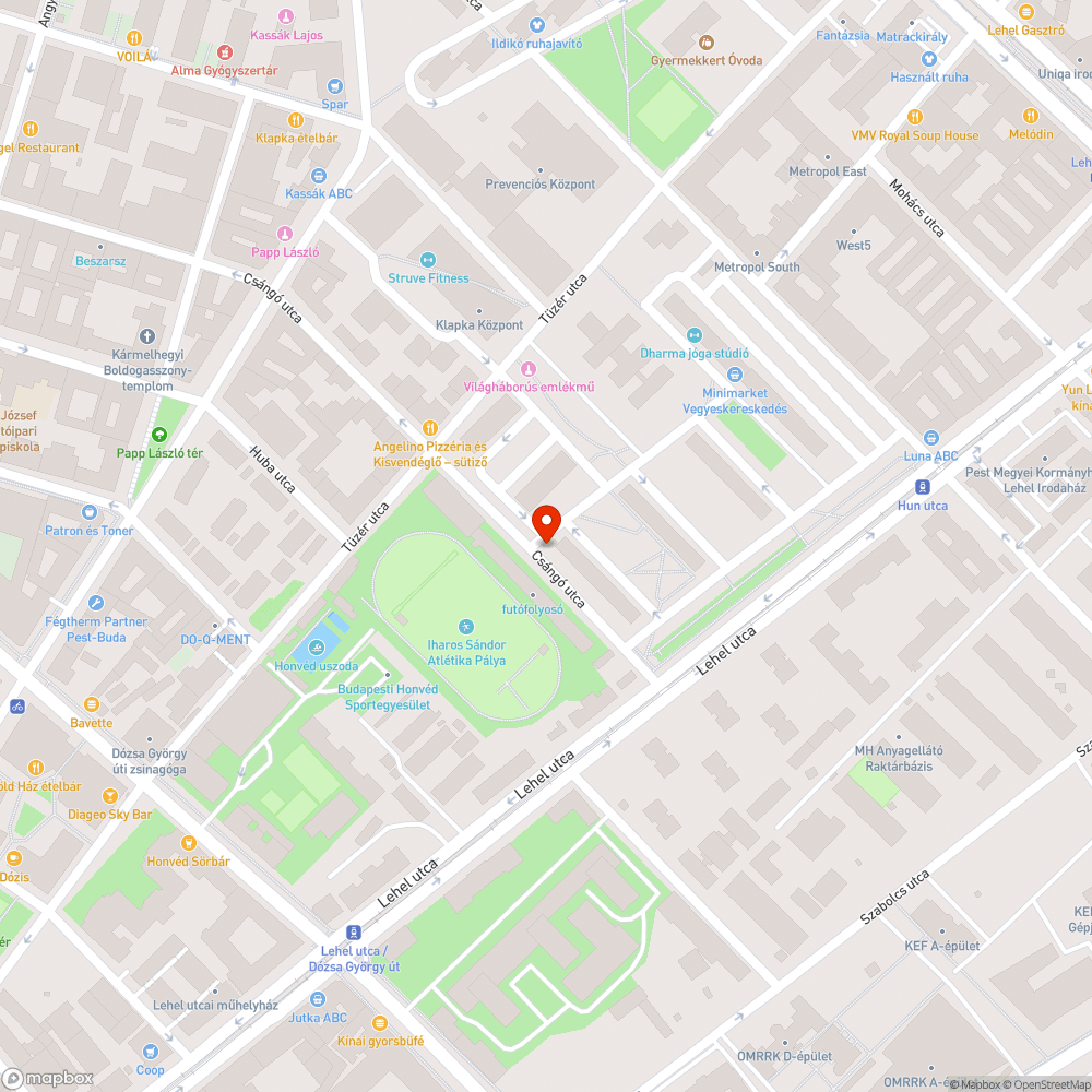 Lógó törött faág bejelentés helye