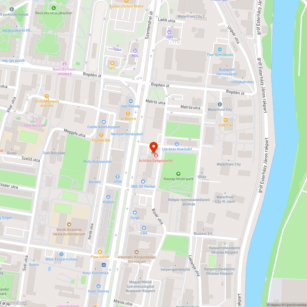 Kirakott köztéri szemét bejelentés helye