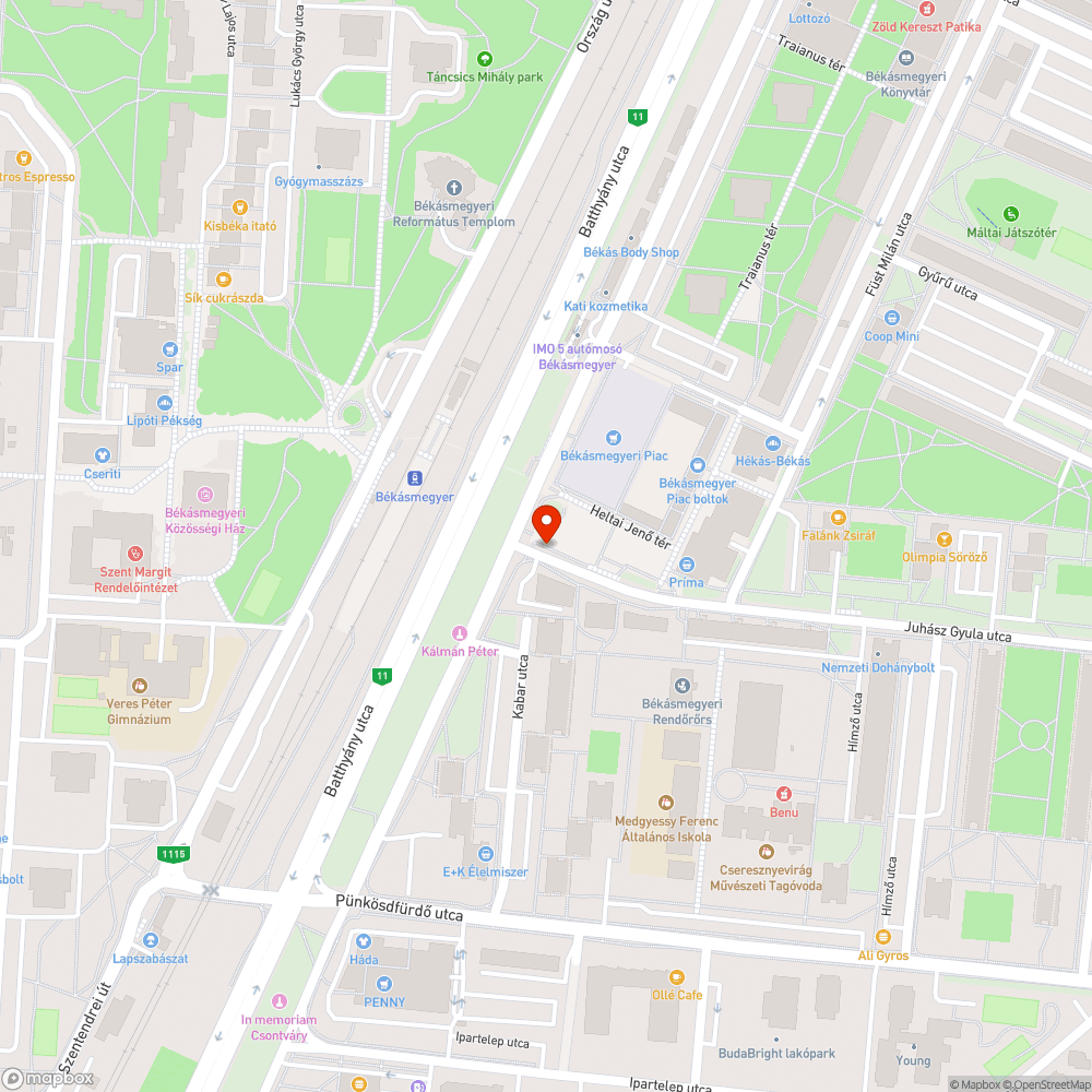 Hiányzó poller bejelentés helye