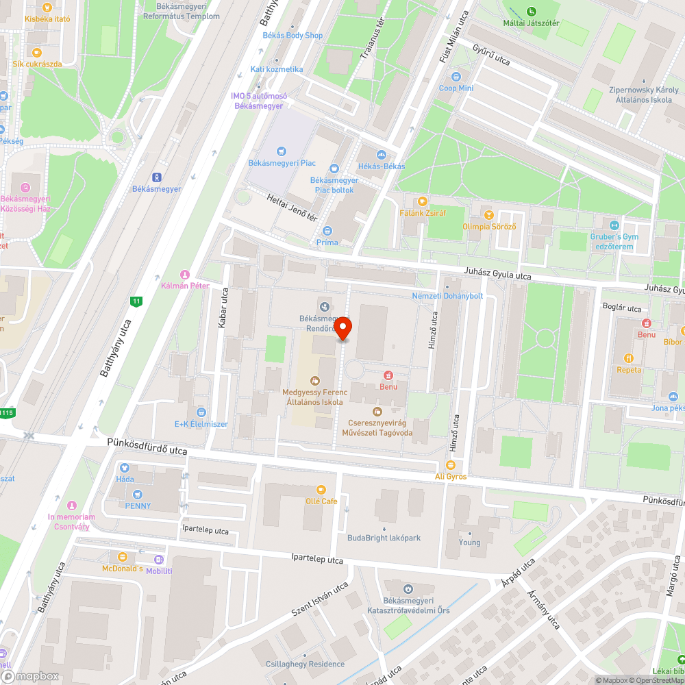 El is tűnt a poller bejelentés helye