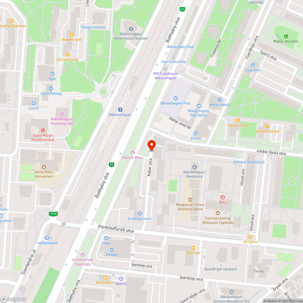 Hiányzó zsákutca tábla bejelentés helye