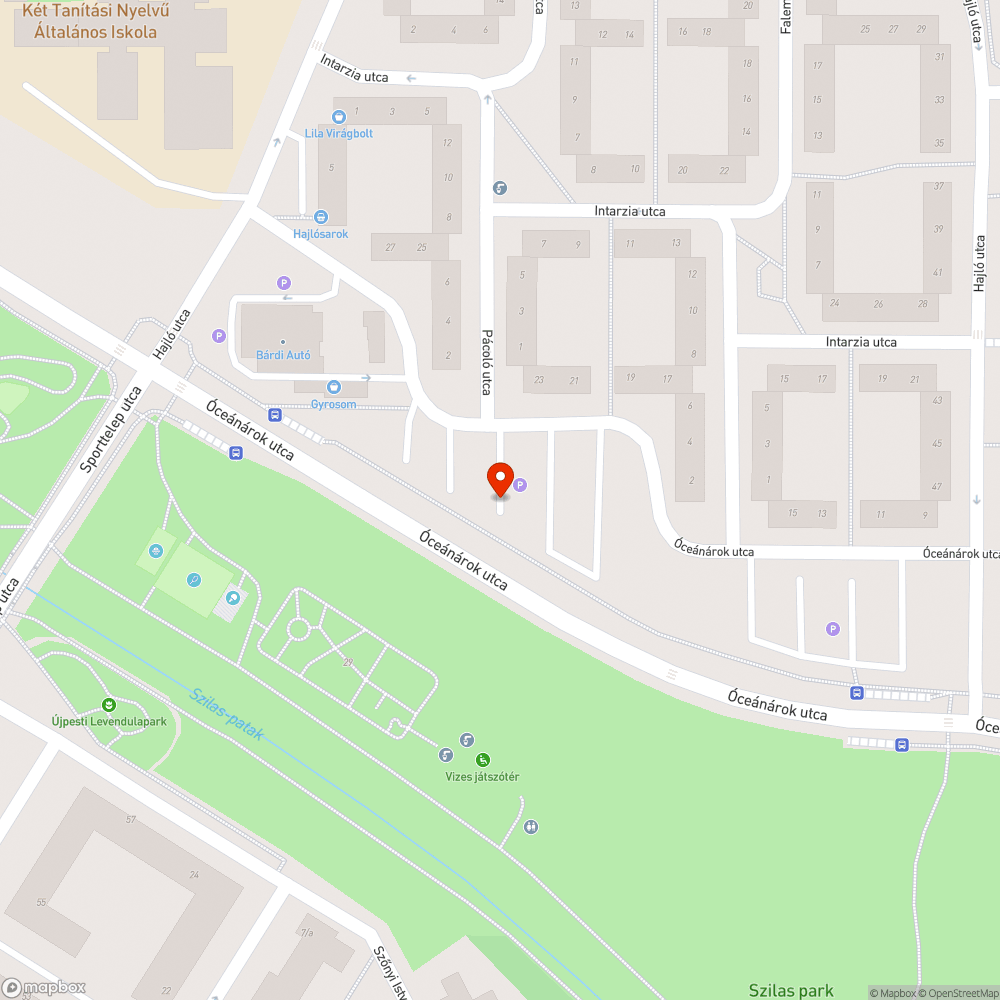 Csapadék elvezető eldugult bejelentés helye