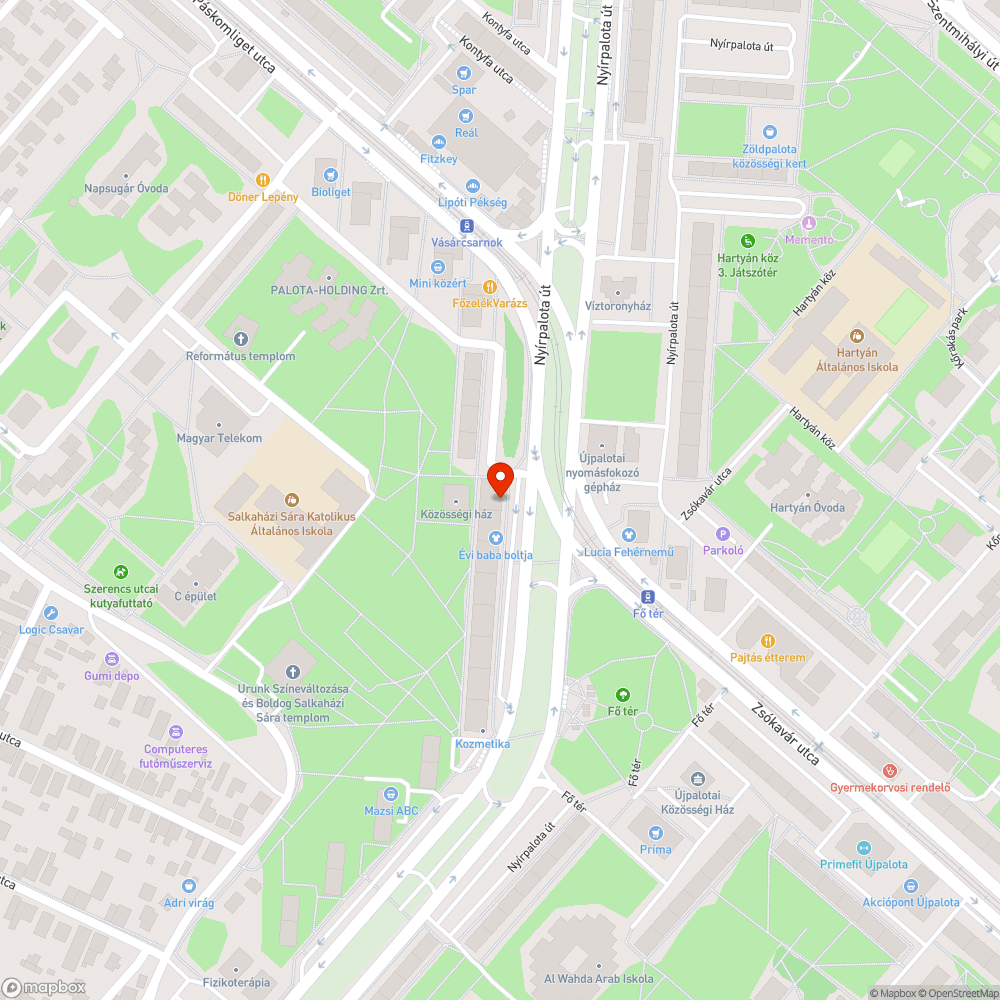 Járda hiba bejelentés helye