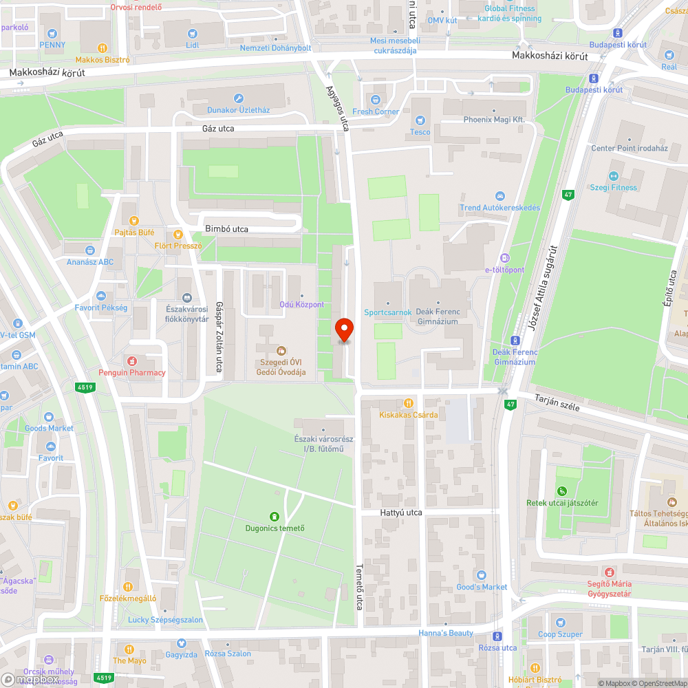 Eldugult víznyelő - Agyagos u. 6. bejelentés helye