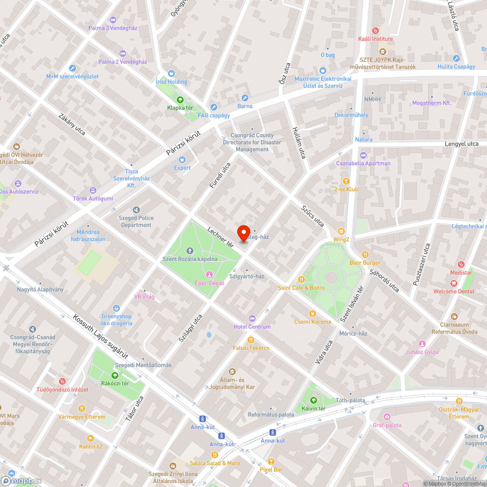 Olvashatatlan utcanévtábla bejelentés helye