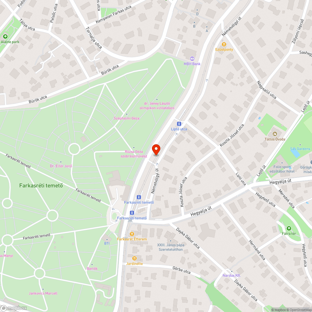 megrozsdásodott, kidőlt korlát bejelentés helye