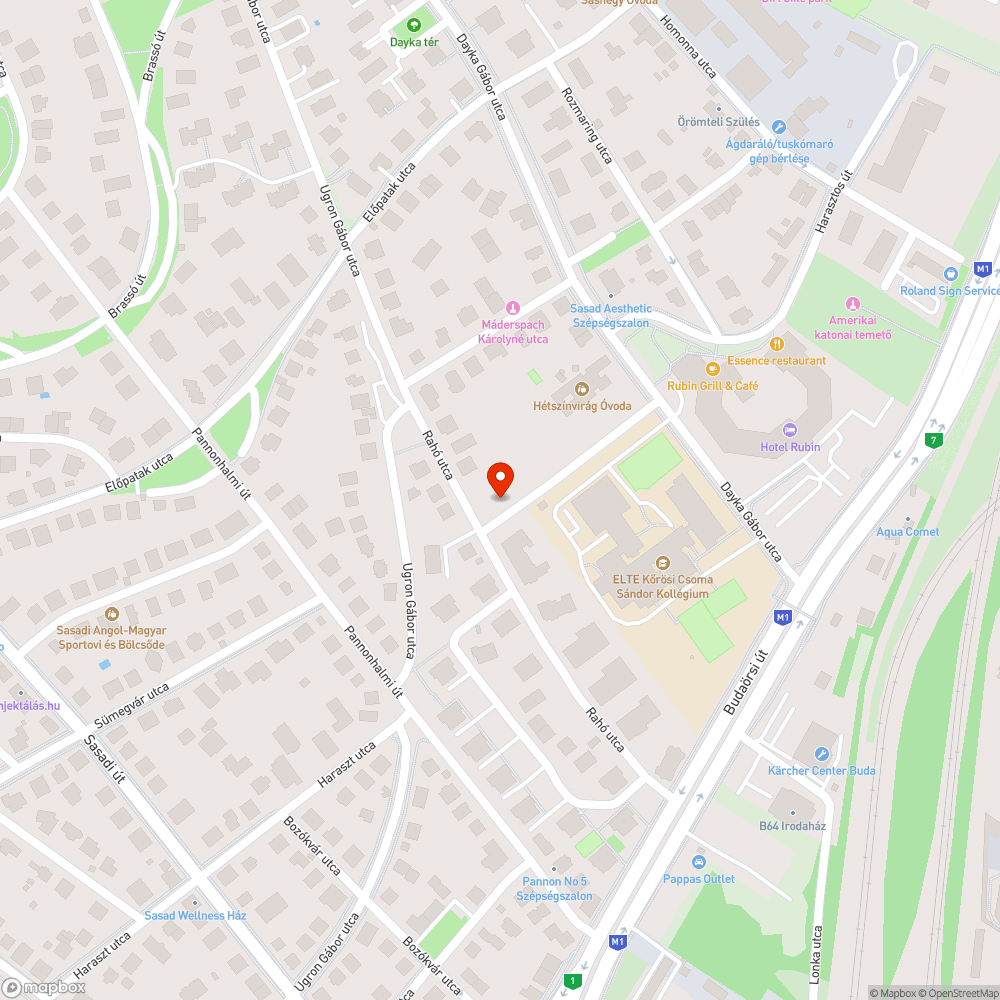 Bali Sándor utca járdasöprés bejelentés helye