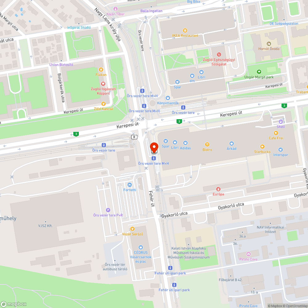 Toldozott, fotózott, balesetveszélyes járda bejelentés helye