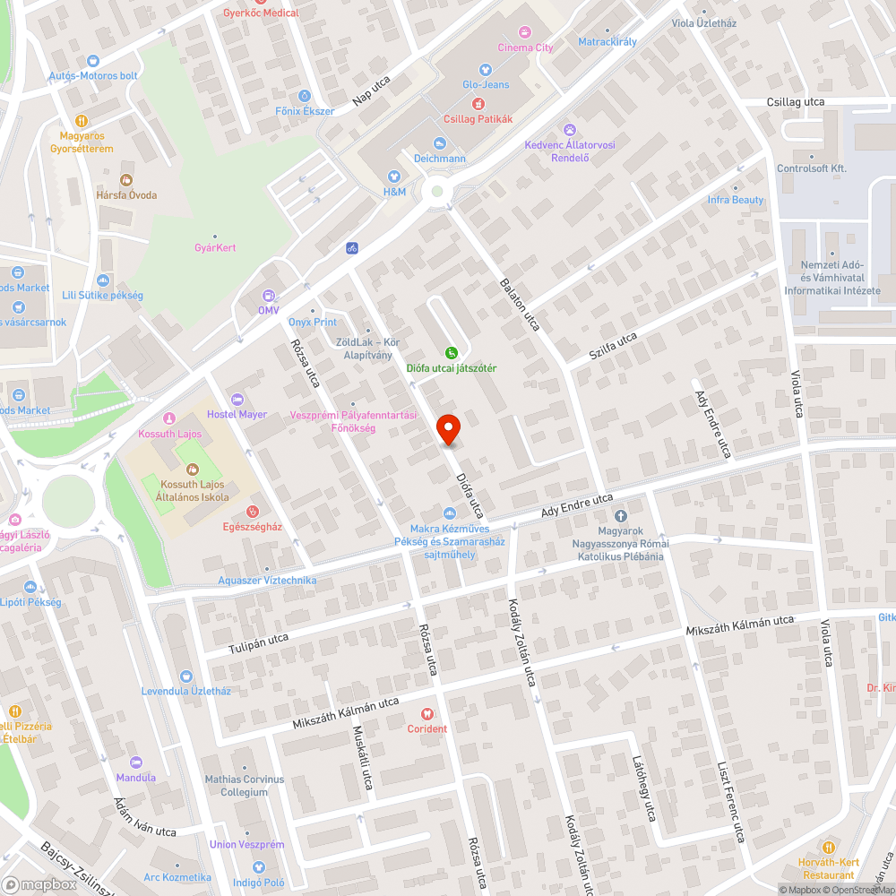 Tilos parkolás bejelentés helye