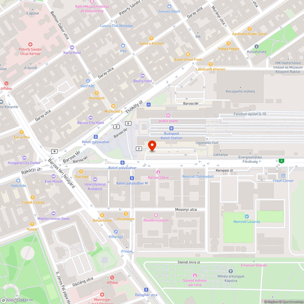 Öntöző csöve kilóg, védőrács botlásveszélyes bejelentés helye