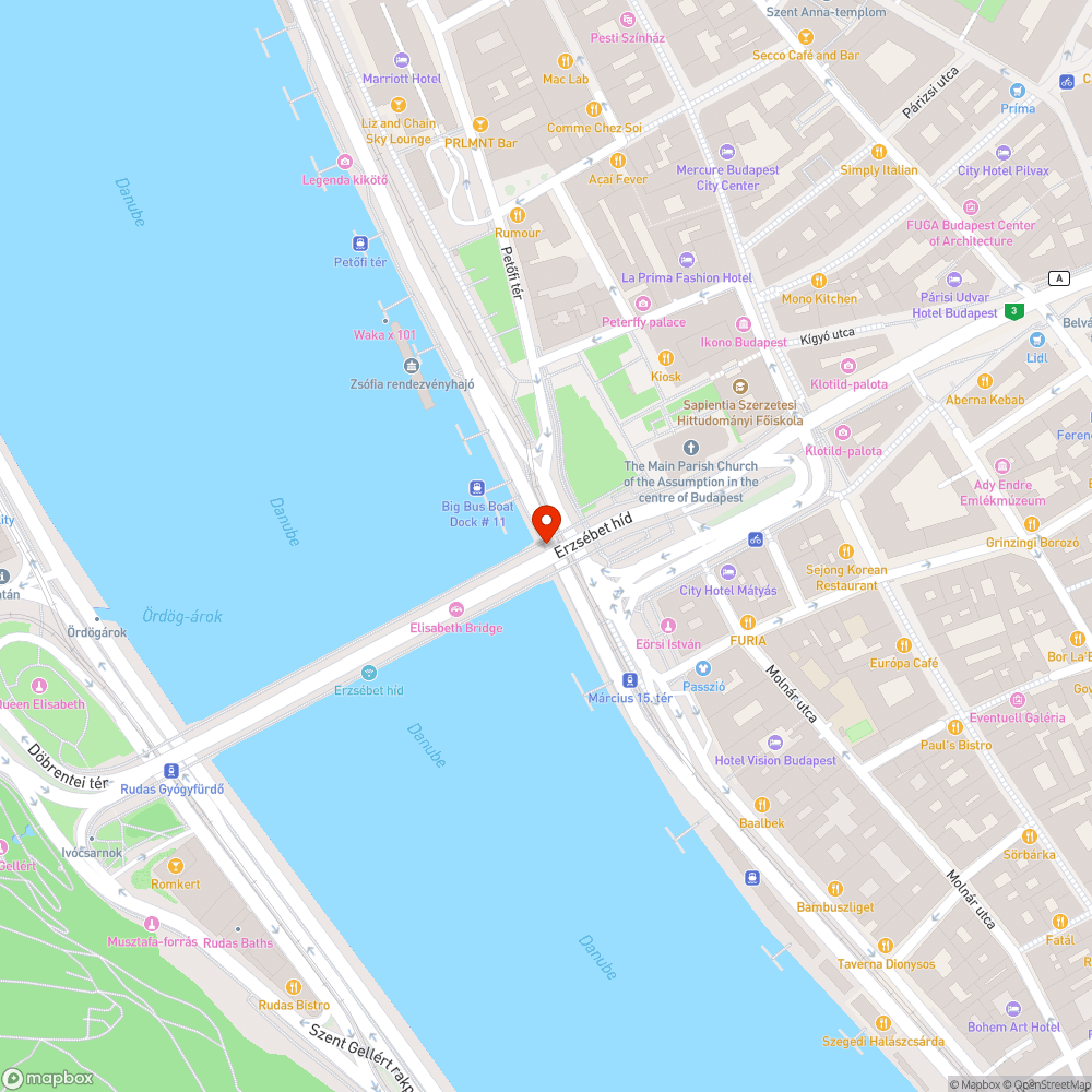 Hídvilágítás bejelentés helye