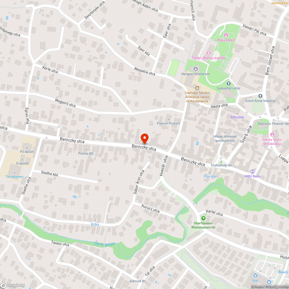 Kiégett bejelentés helye