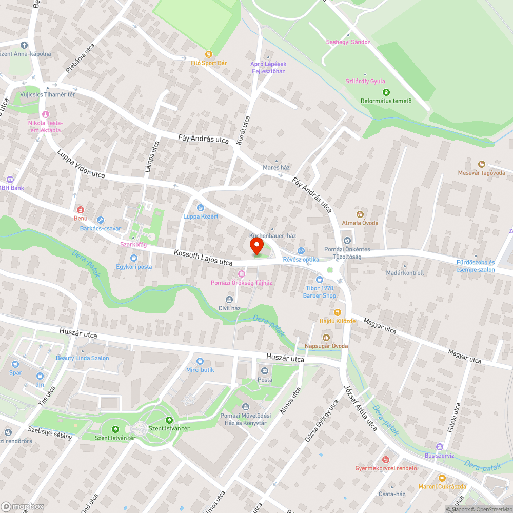 Kiégett bejelentés helye