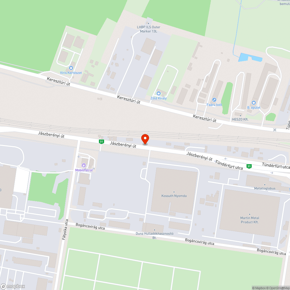 Benőtt vakvezető sáv bejelentés helye