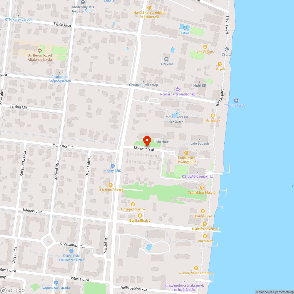 Elhagyott autó bejelentés helye