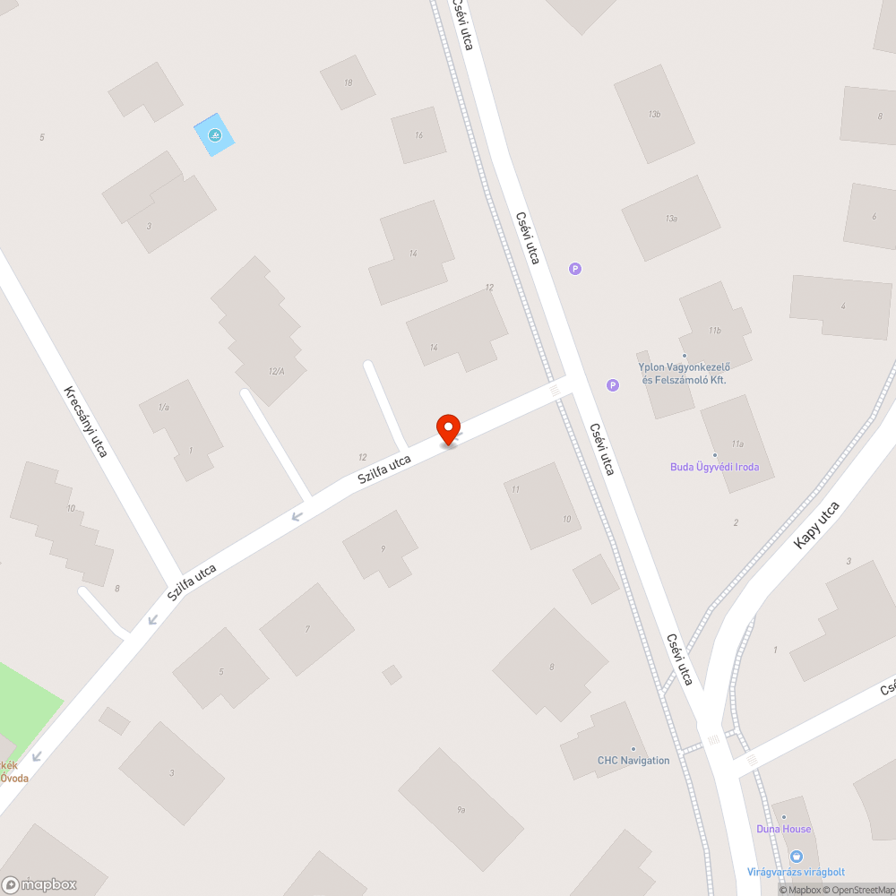 Távközlési vezeték lóg bejelentés helye