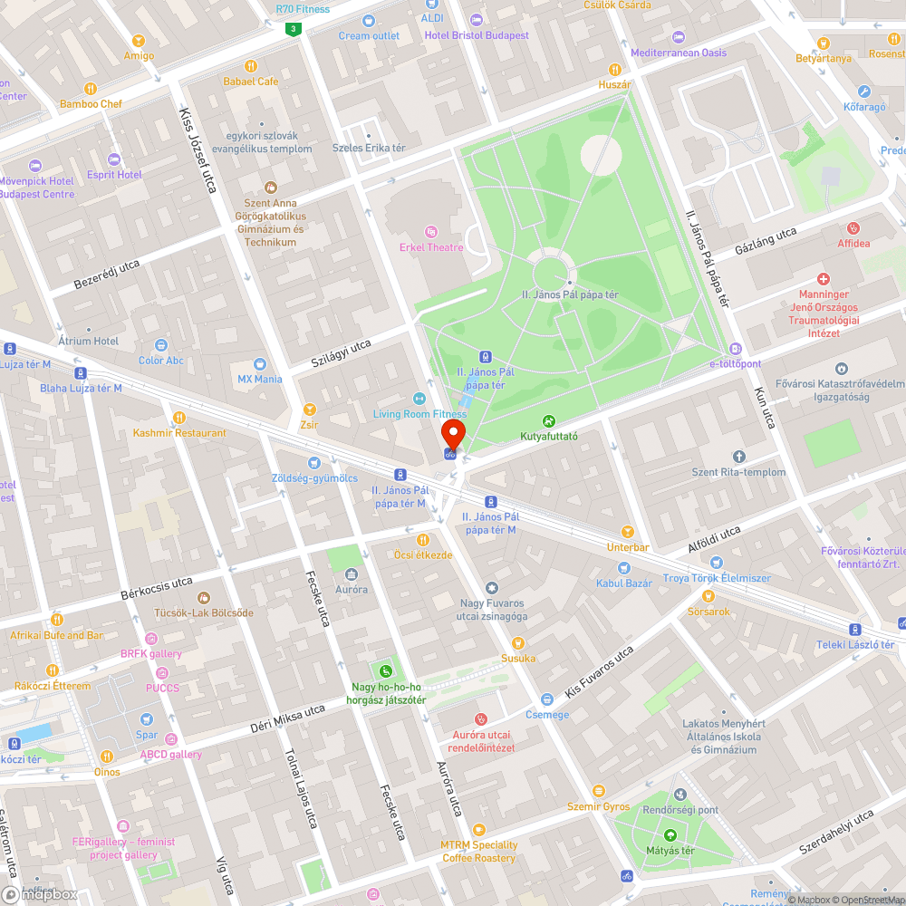 Parkolásgátló oszlop bejelentés helye